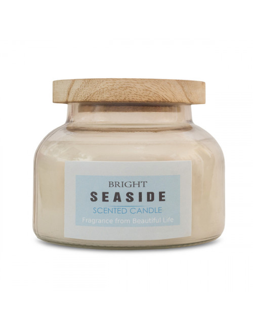 Duża świeca Matala, biały 