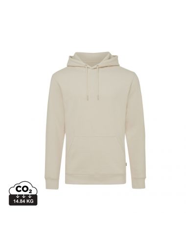Bluza z kapturem z niebarwionej bawełny z recyklingu...