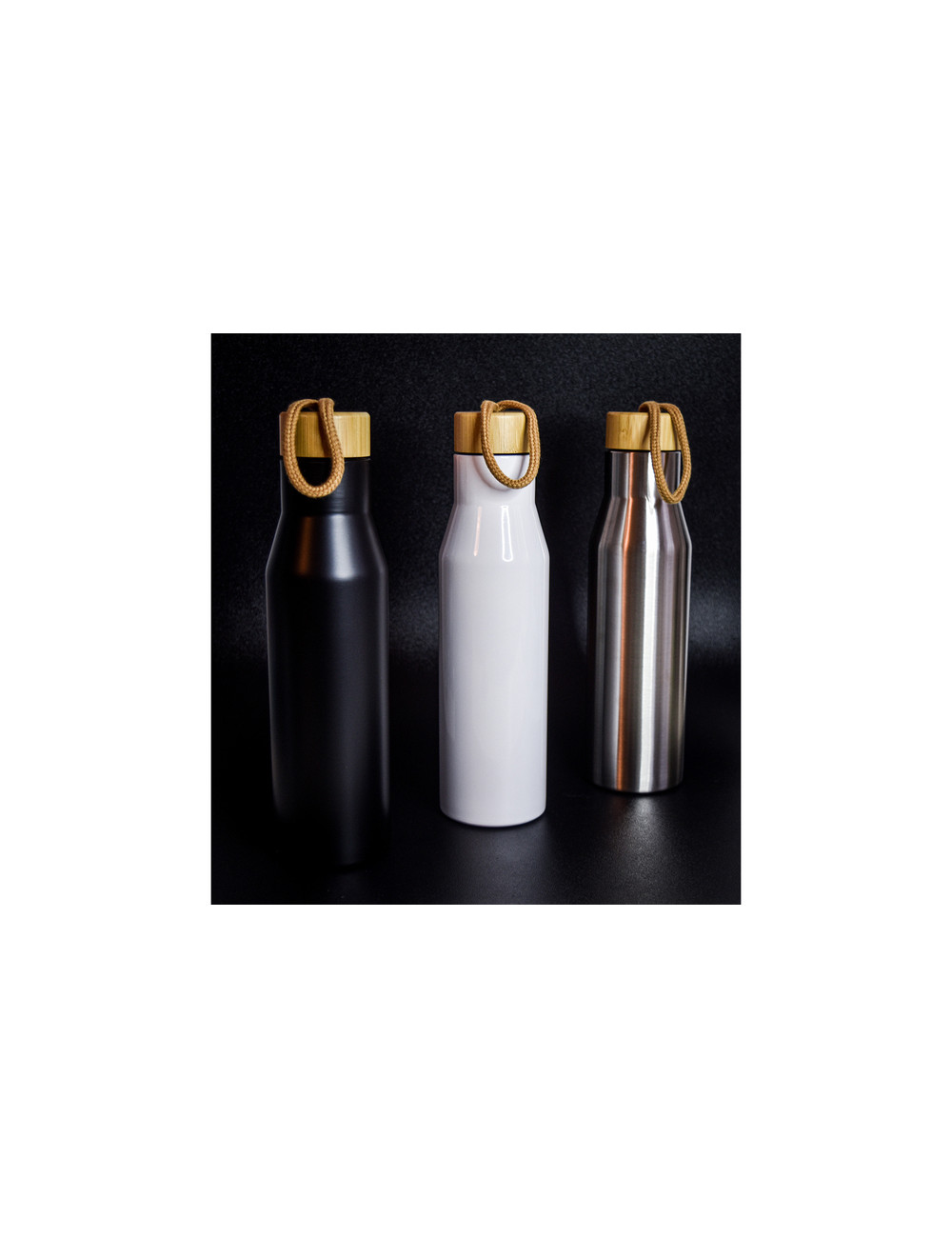 Butelka termiczna Lavotto 500ml, srebrny