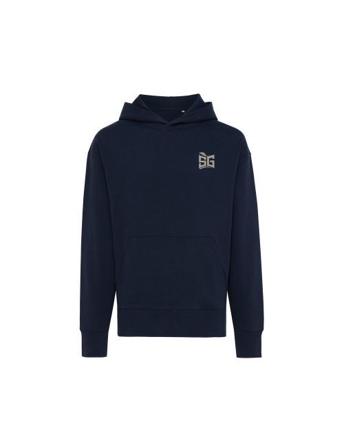 Luźna bluza z kapturem z bawełny z recyklingu Iqoniq Yoho