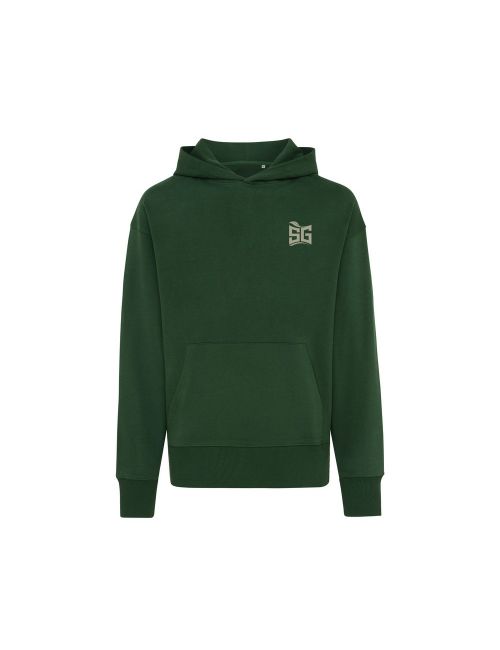 Luźna bluza z kapturem z bawełny z recyklingu Iqoniq Yoho