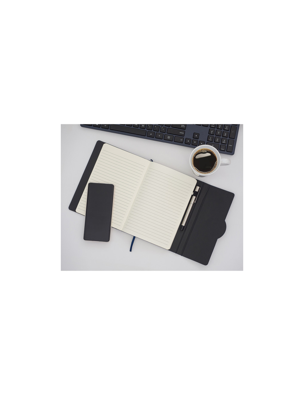 Notatnik A5 Nestor, granatowy