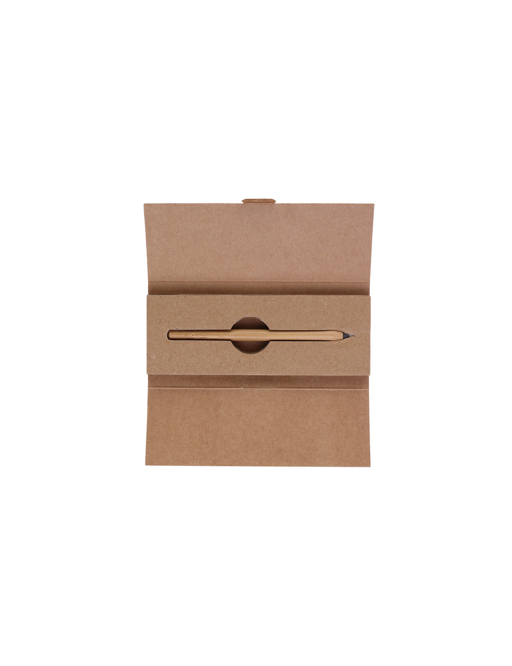 Wieczny długopis/ołówek w etui Kony, beżowy 