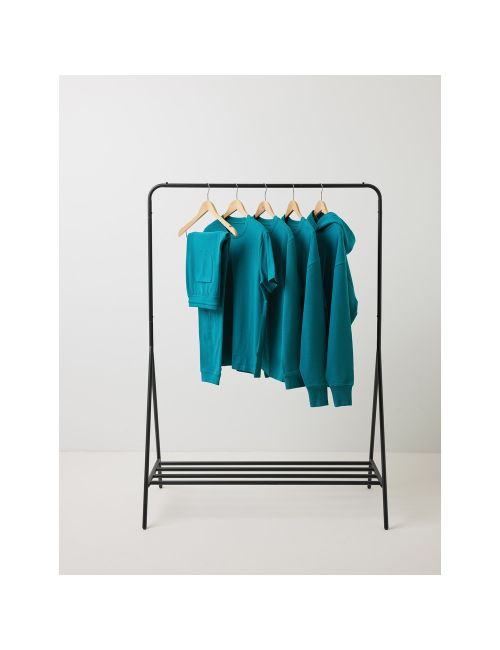 Luźna bluza z kapturem z bawełny z recyklingu Iqoniq Yoho