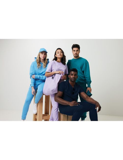 Luźna bluza z kapturem z bawełny z recyklingu Iqoniq Yoho