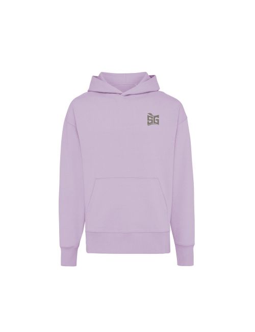 Luźna bluza z kapturem z bawełny z recyklingu Iqoniq Yoho