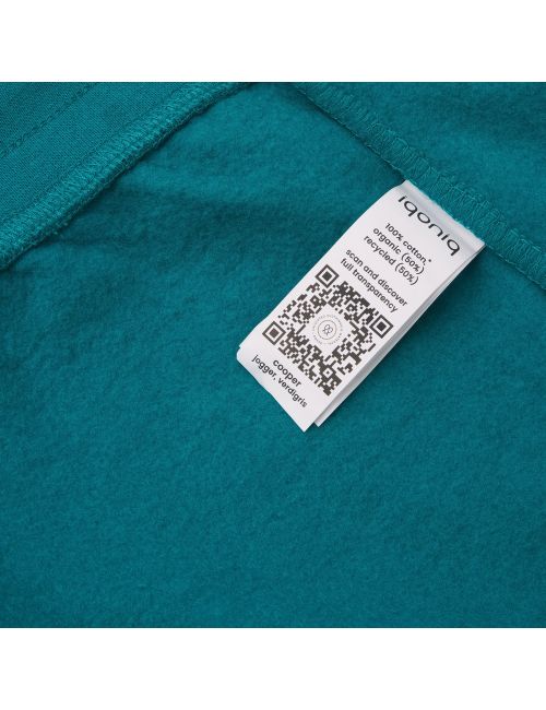 Spodnie dresowe z bawełny z recyklingu Iqoniq Cooper