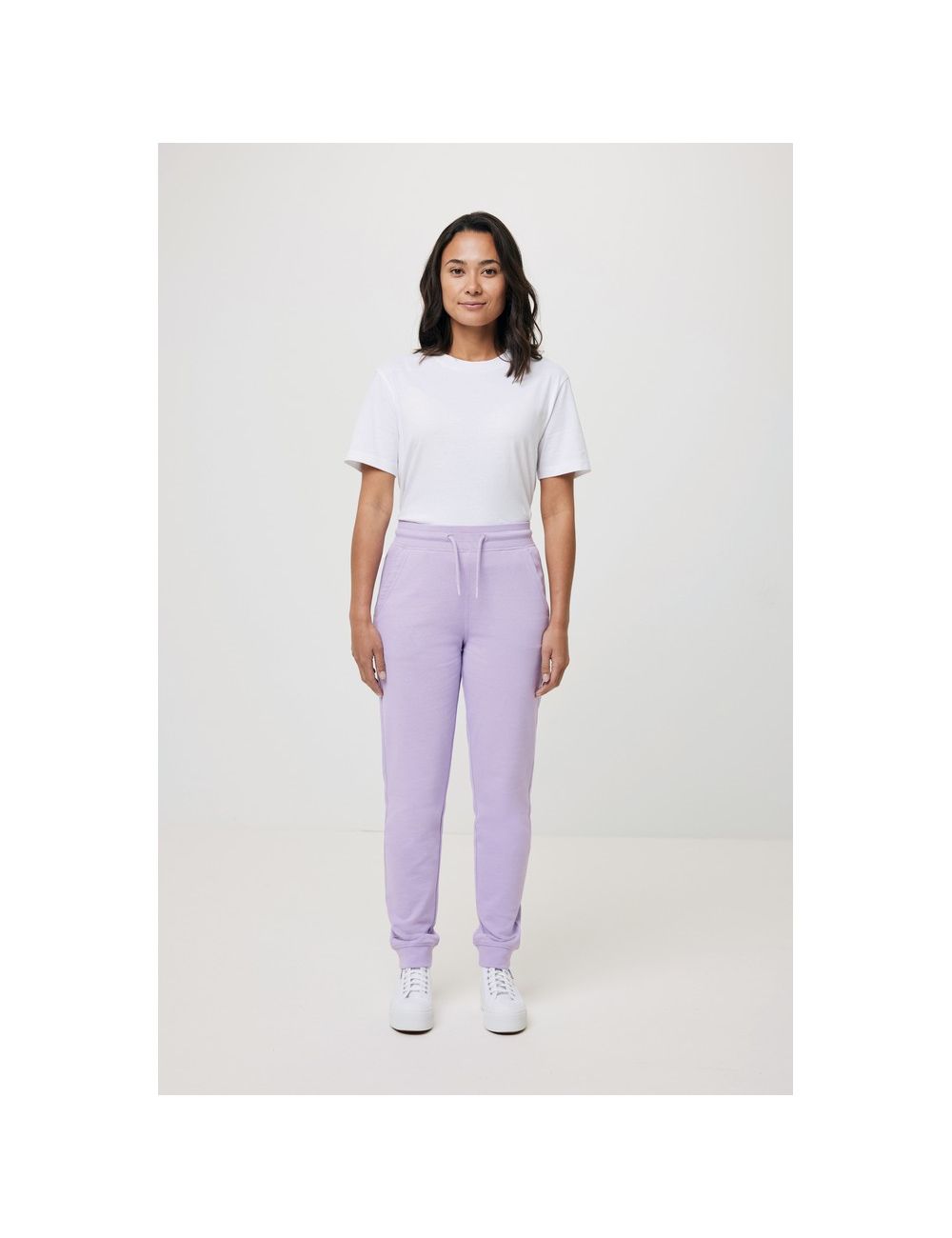 Spodnie dresowe z bawełny z recyklingu Iqoniq...