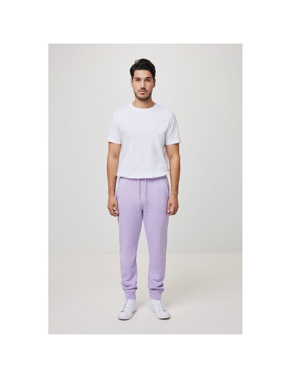 Spodnie dresowe z bawełny z recyklingu Iqoniq...