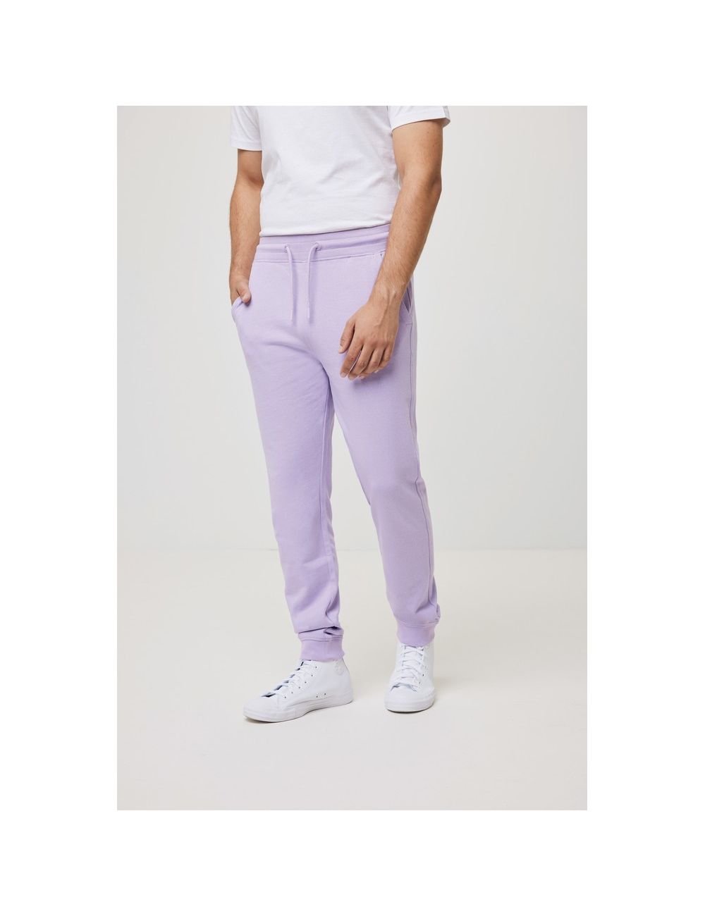 Spodnie dresowe z bawełny z recyklingu Iqoniq...