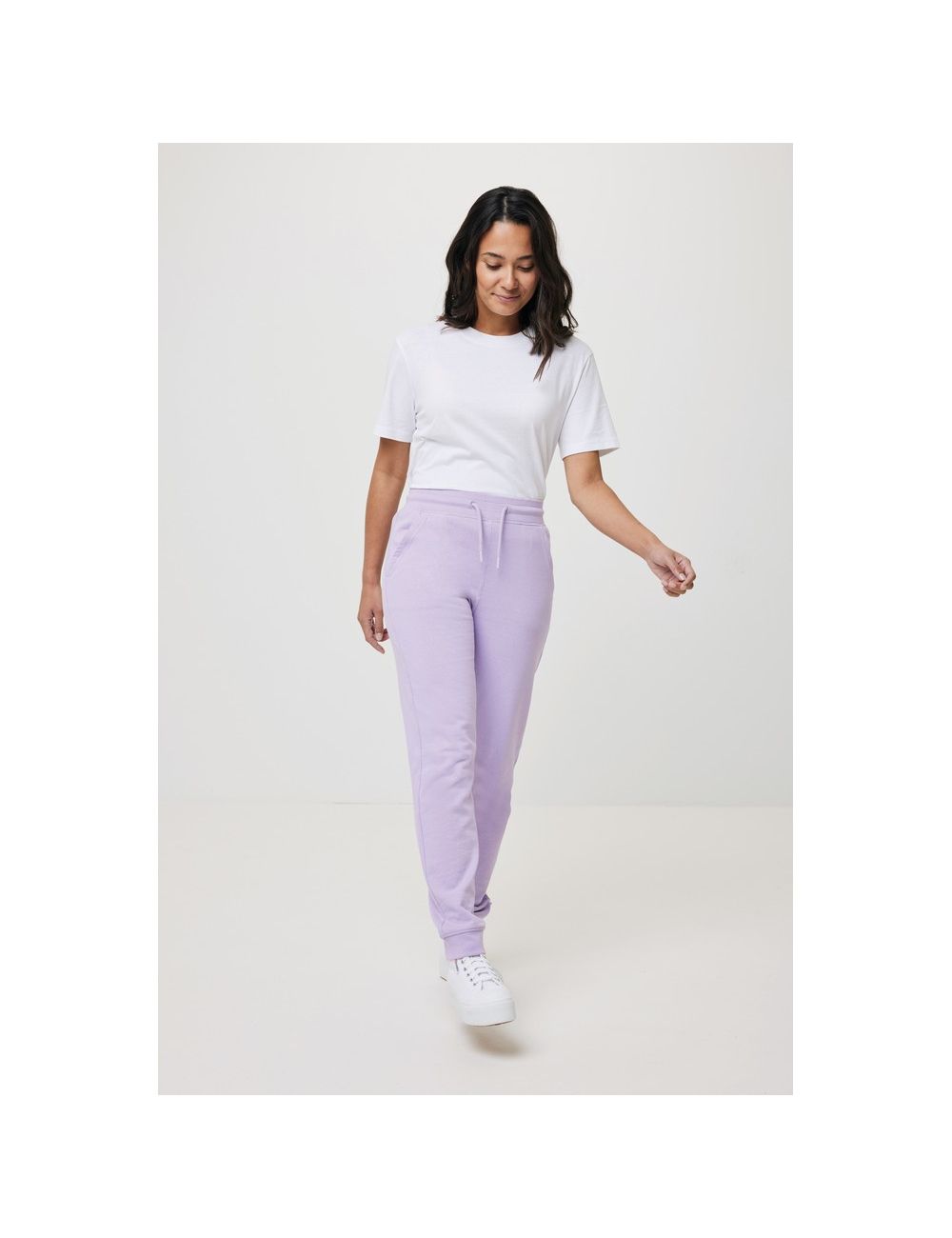 Spodnie dresowe z bawełny z recyklingu Iqoniq...