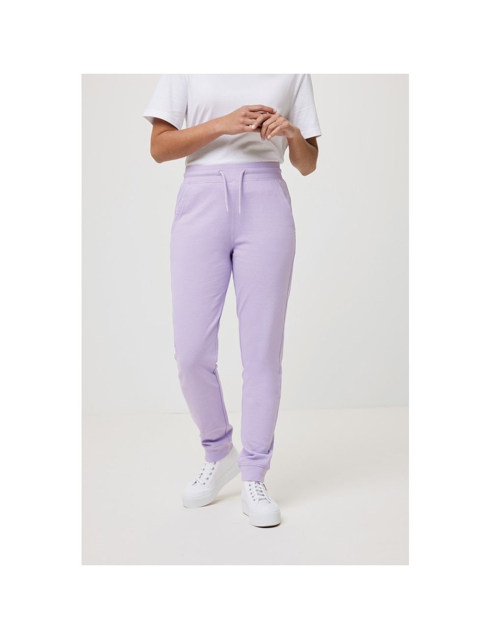 Spodnie dresowe z bawełny z recyklingu Iqoniq...