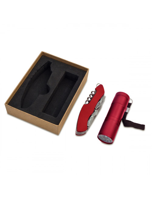 Zestaw narzędzi w pudełku Camden, czerwony 