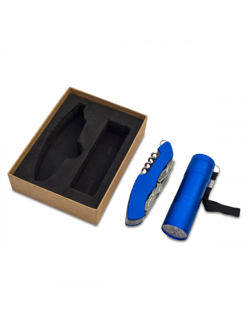 Zestaw narzędzi w pudełku Camden, niebieski 