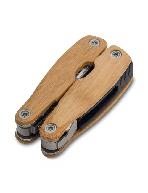 Mini multitool Exton, brązowy 