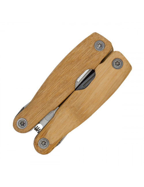 Mini multitool Exton, brązowy 