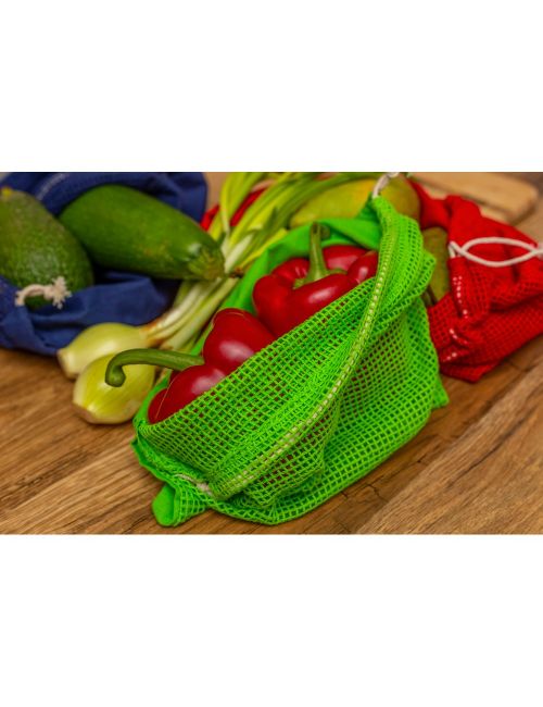 Bawełniany worek na owoce i warzywa, duży | Kelly