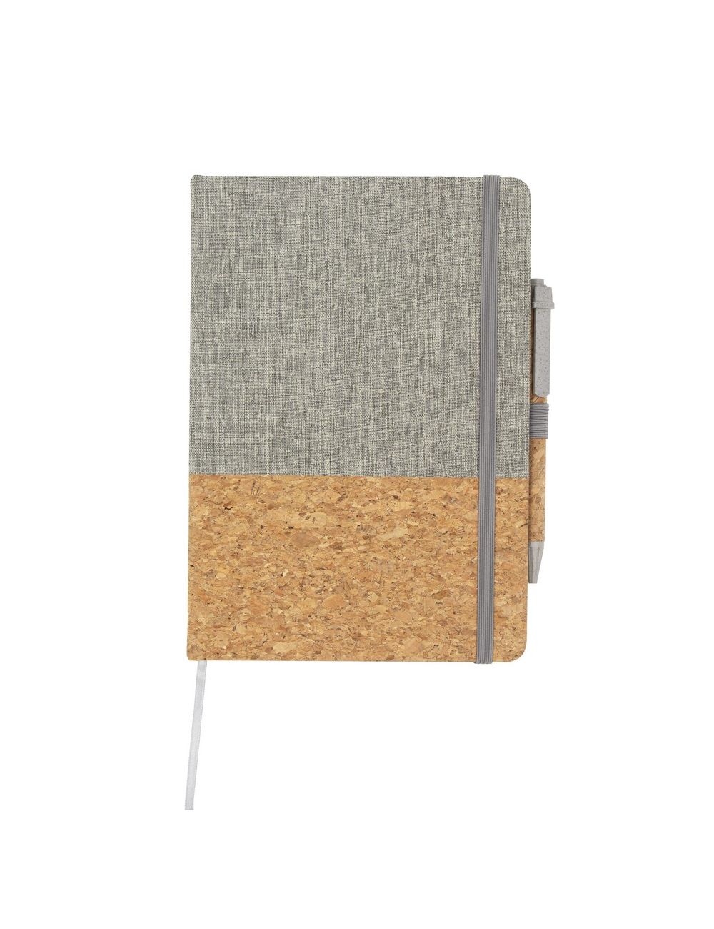 Korkowy notatnik A5 z długopisem | Layla