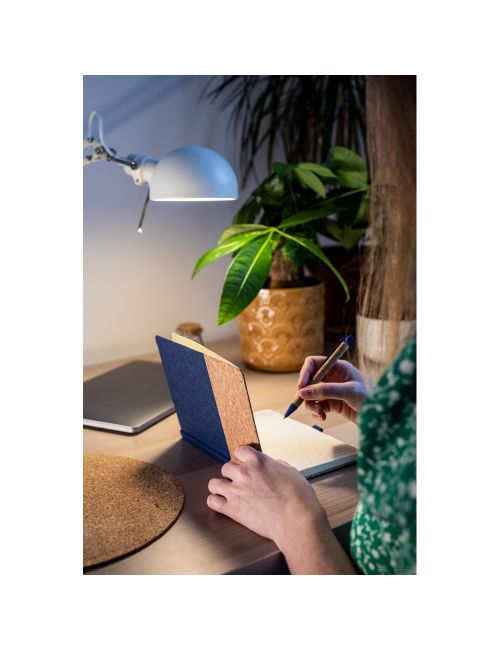 Korkowy notatnik A5 z długopisem | Layla