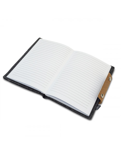 Organizer w okładce filcowej Iga, szary 