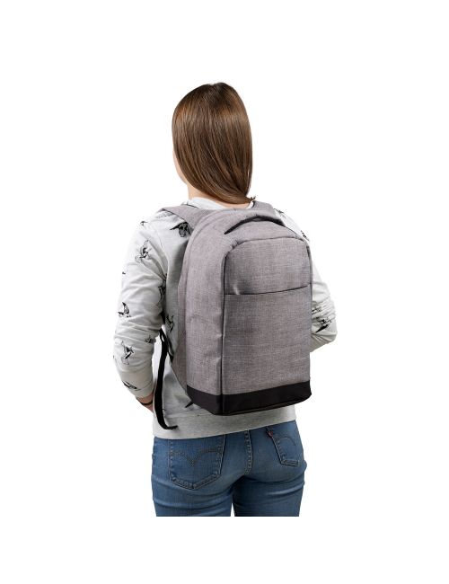 Plecak na laptopa 13", chroniący przed kieszonkowcami