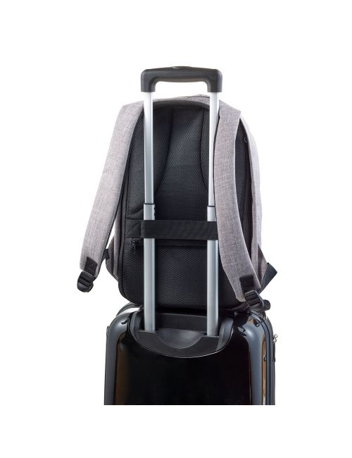 Plecak na laptopa 13", chroniący przed kieszonkowcami