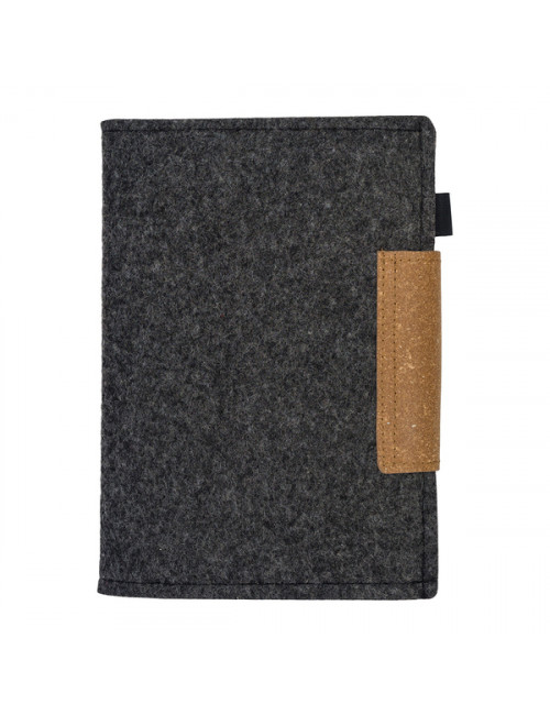 Organizer w okładce filcowej Iga, szary 