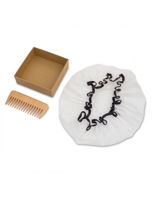 Zestaw do pielęgnacji włosów Flores, beżowy 