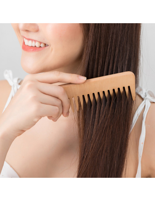 Zestaw do pielęgnacji włosów Flores, beżowy 