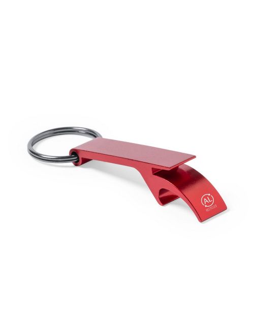 Brelok do kluczy, otwieracz do butelek z aluminium z recyklingu