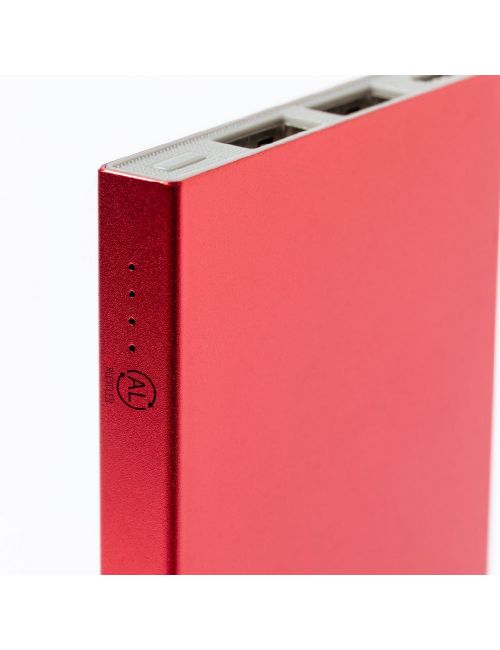 Power bank 4000 mAh z aluminium z recyklingu