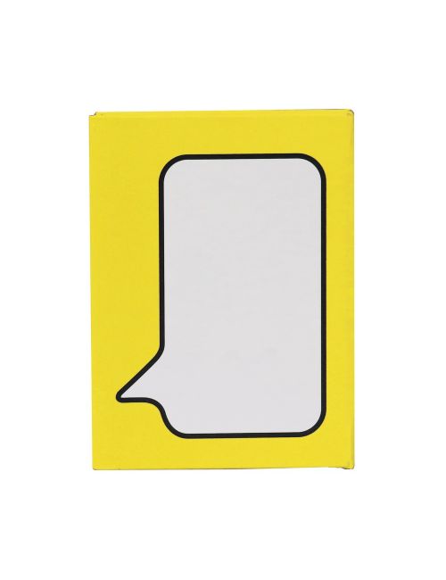 Zestaw do notatek "dymek", karteczki samoprzylepne