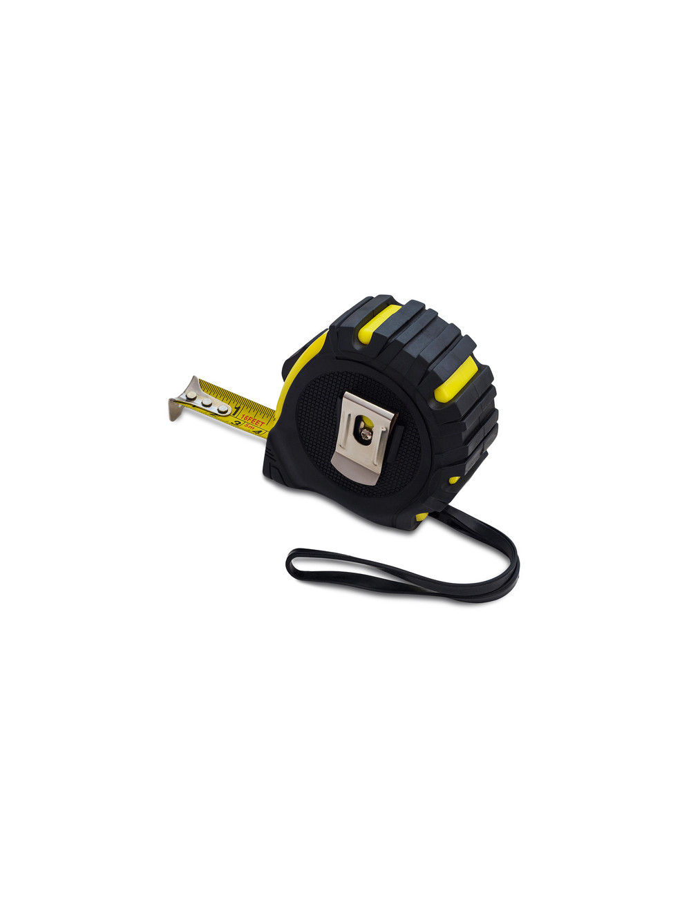 Miarka zwijana 5 m Trust, żółty