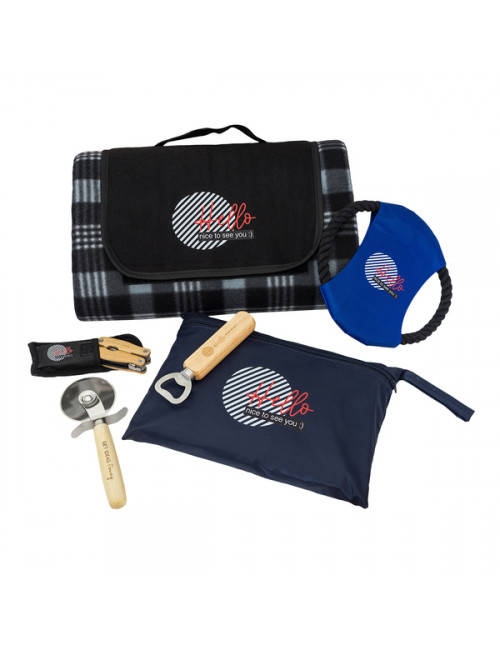 Frisbee dla psa Hop, niebieski 