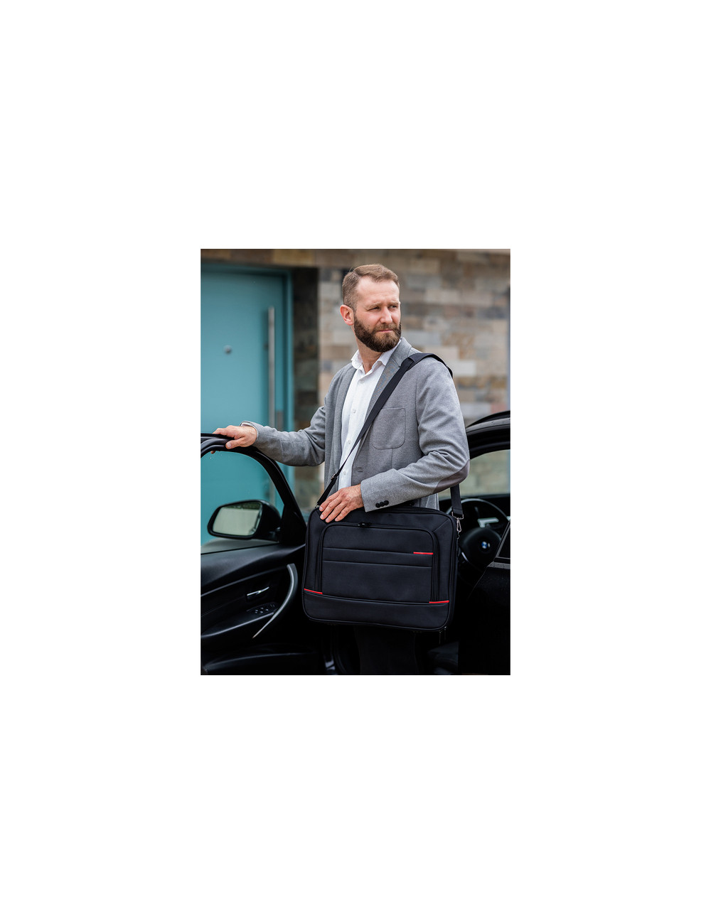 Torba na laptopa Aberdeen, czarny 