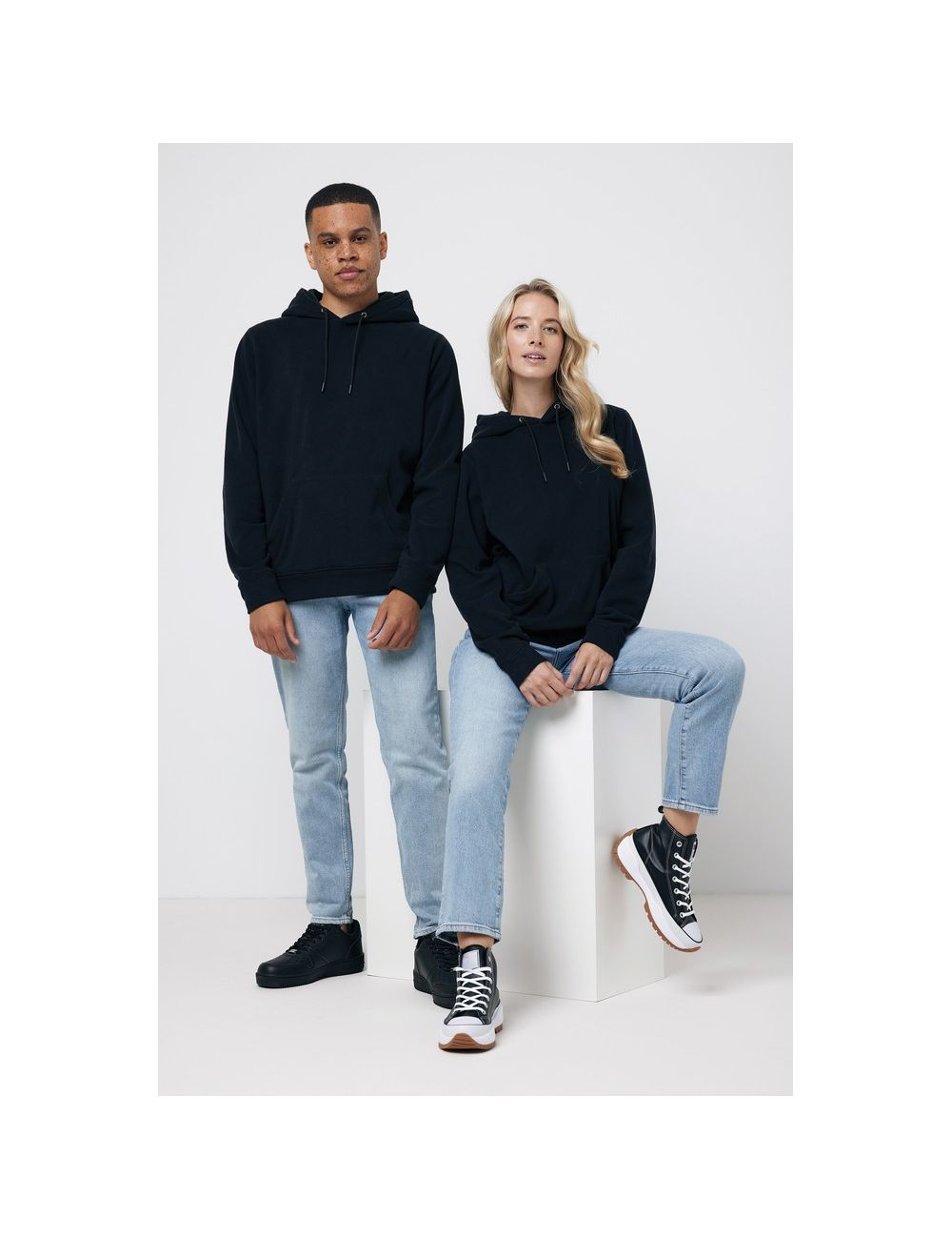 Bluza z kapturem z mikropolaru Iqoniq Trivor, RPET