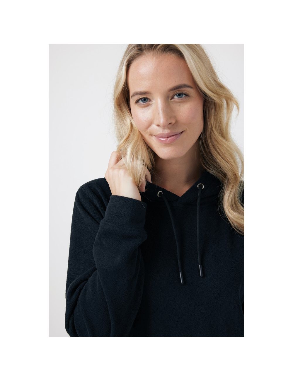 Bluza z kapturem z mikropolaru Iqoniq Trivor, RPET