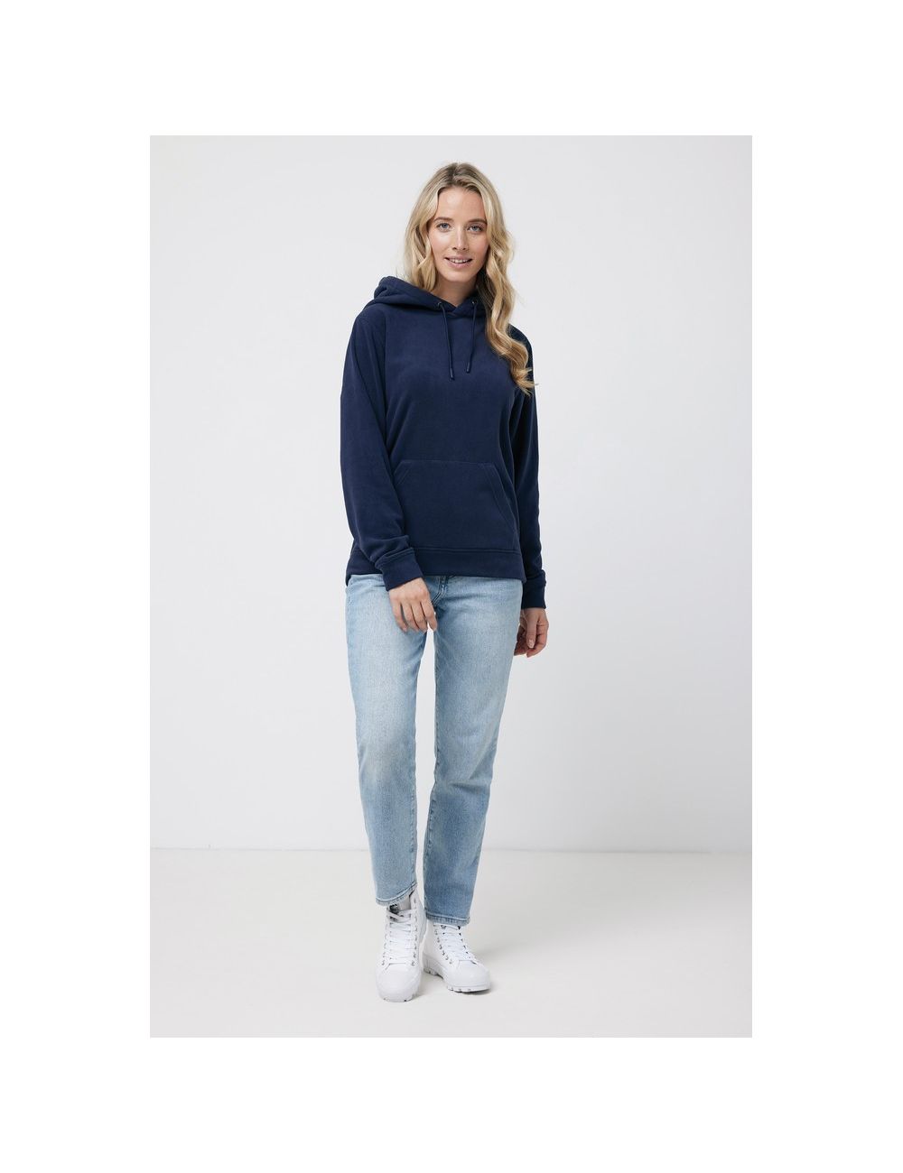 Bluza z kapturem z mikropolaru Iqoniq Trivor, RPET