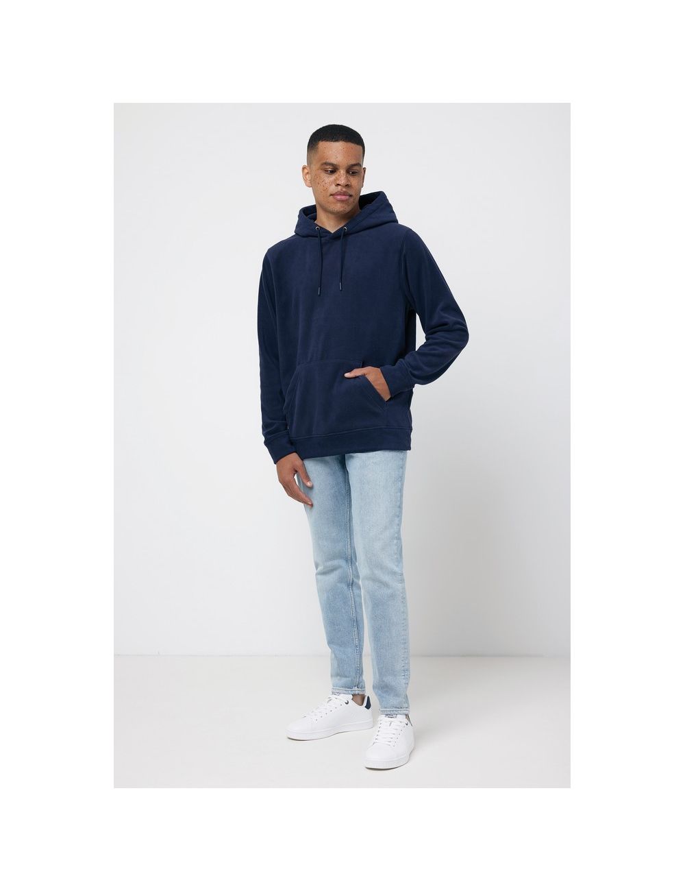 Bluza z kapturem z mikropolaru Iqoniq Trivor, RPET