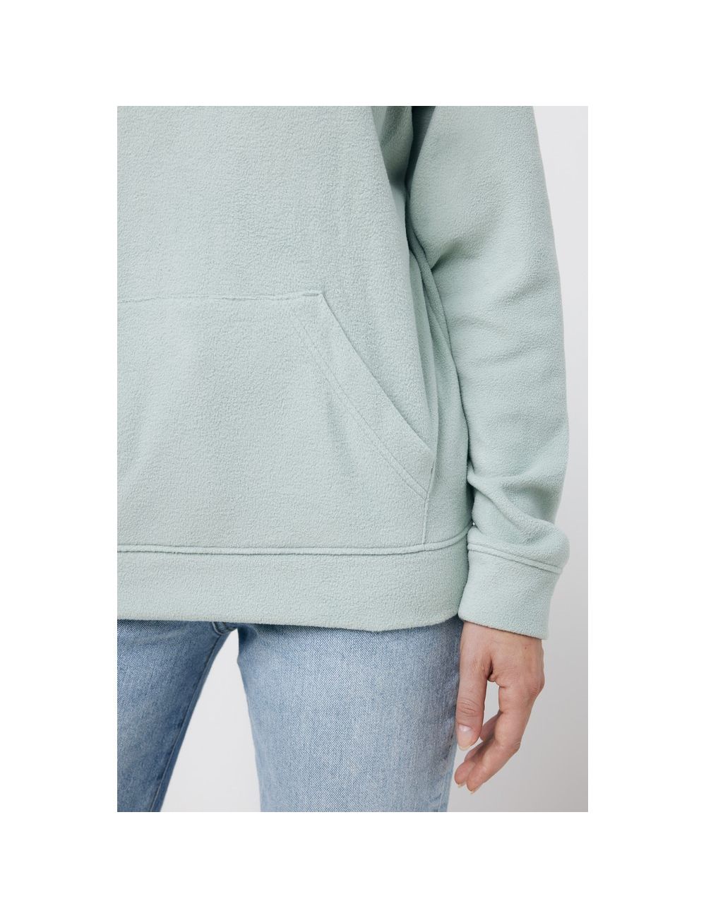 Bluza z kapturem z mikropolaru Iqoniq Trivor, RPET