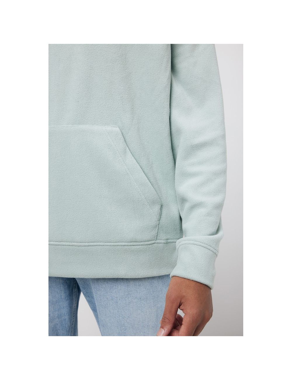 Bluza z kapturem z mikropolaru Iqoniq Trivor, RPET