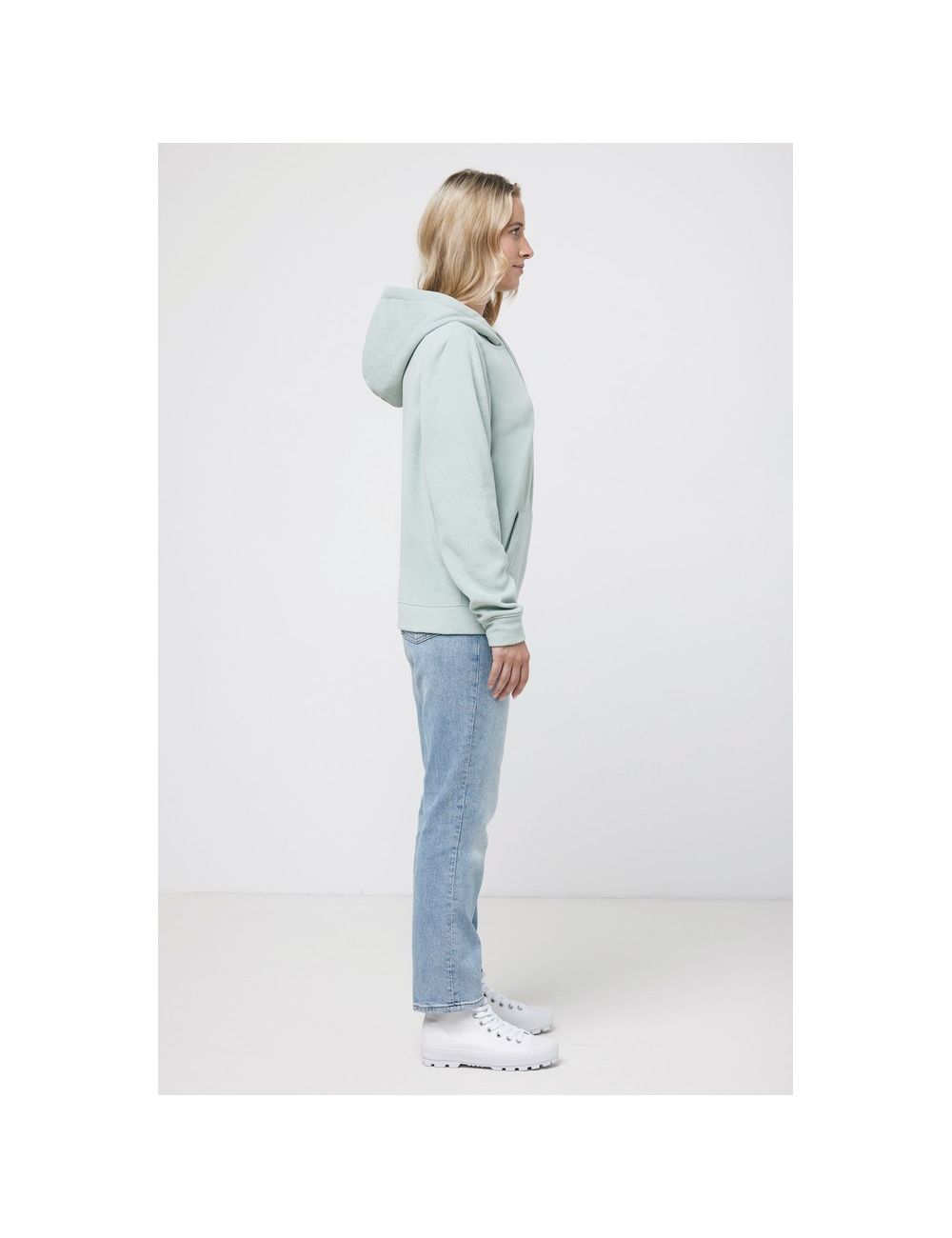 Bluza z kapturem z mikropolaru Iqoniq Trivor, RPET