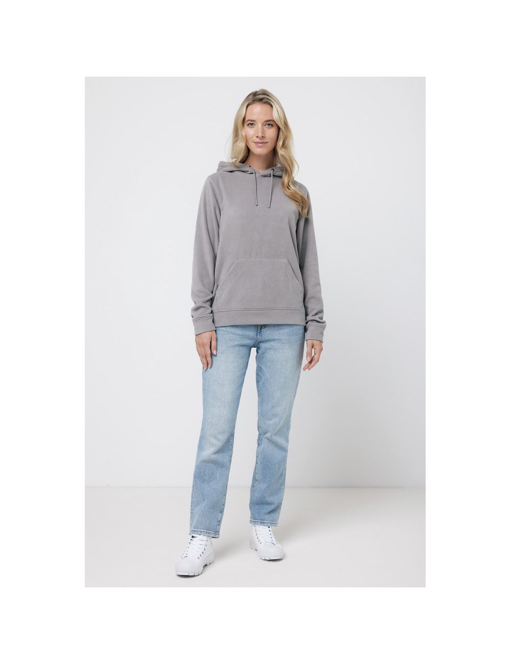 Bluza z kapturem z mikropolaru Iqoniq Trivor, RPET