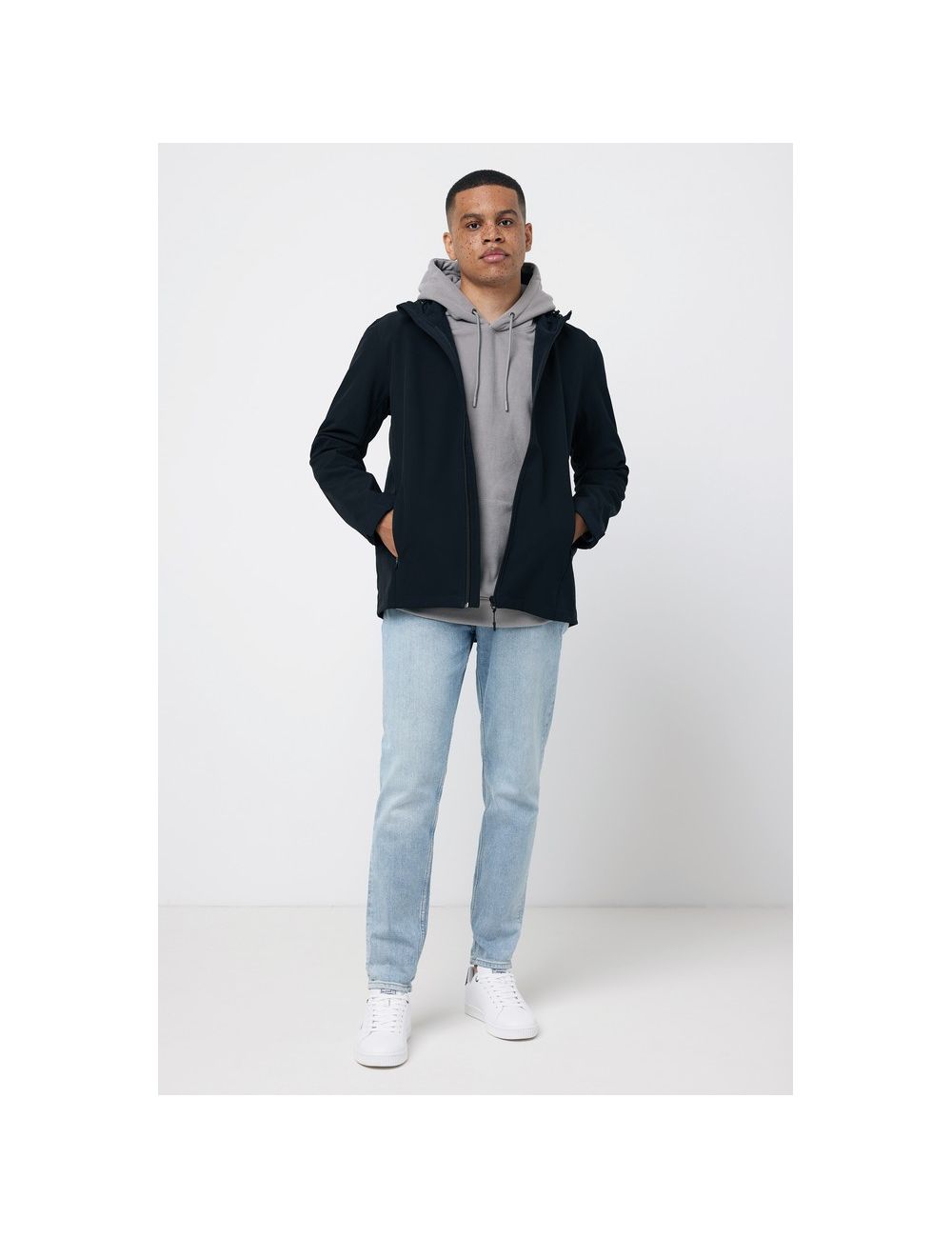 Bluza z kapturem z mikropolaru Iqoniq Trivor, RPET