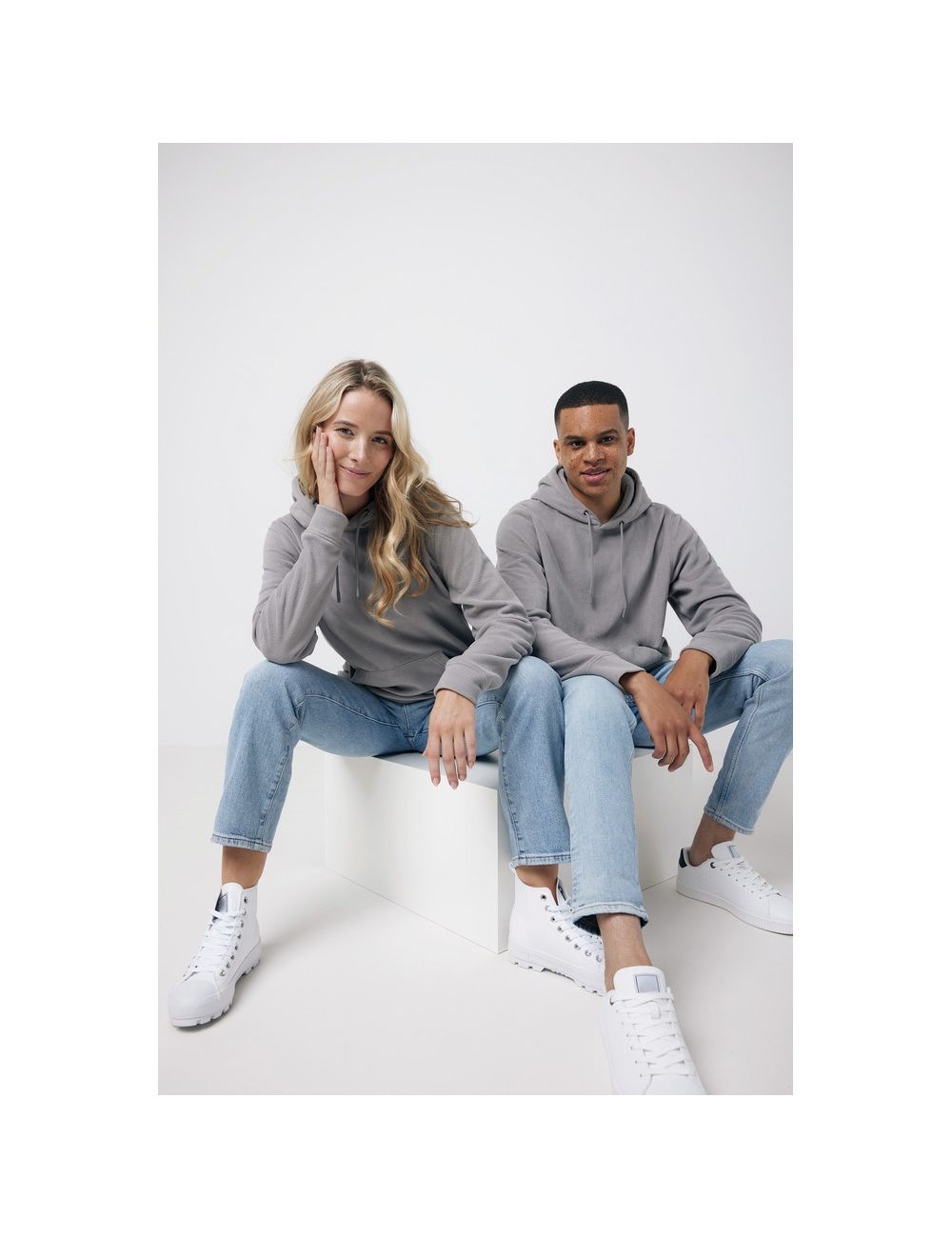 Bluza z kapturem z mikropolaru Iqoniq Trivor, RPET