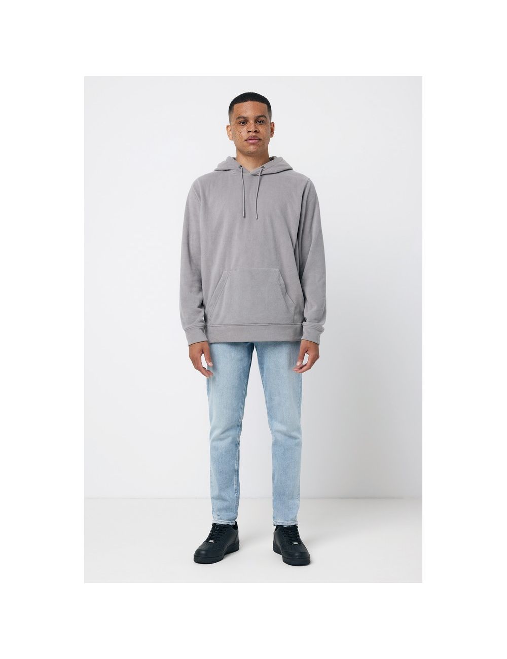 Bluza z kapturem z mikropolaru Iqoniq Trivor, RPET