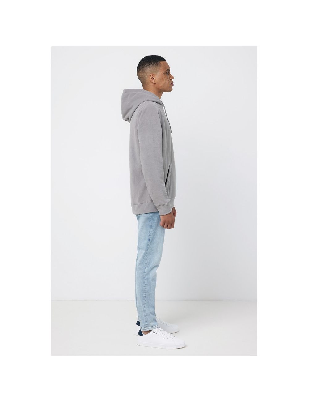 Bluza z kapturem z mikropolaru Iqoniq Trivor, RPET