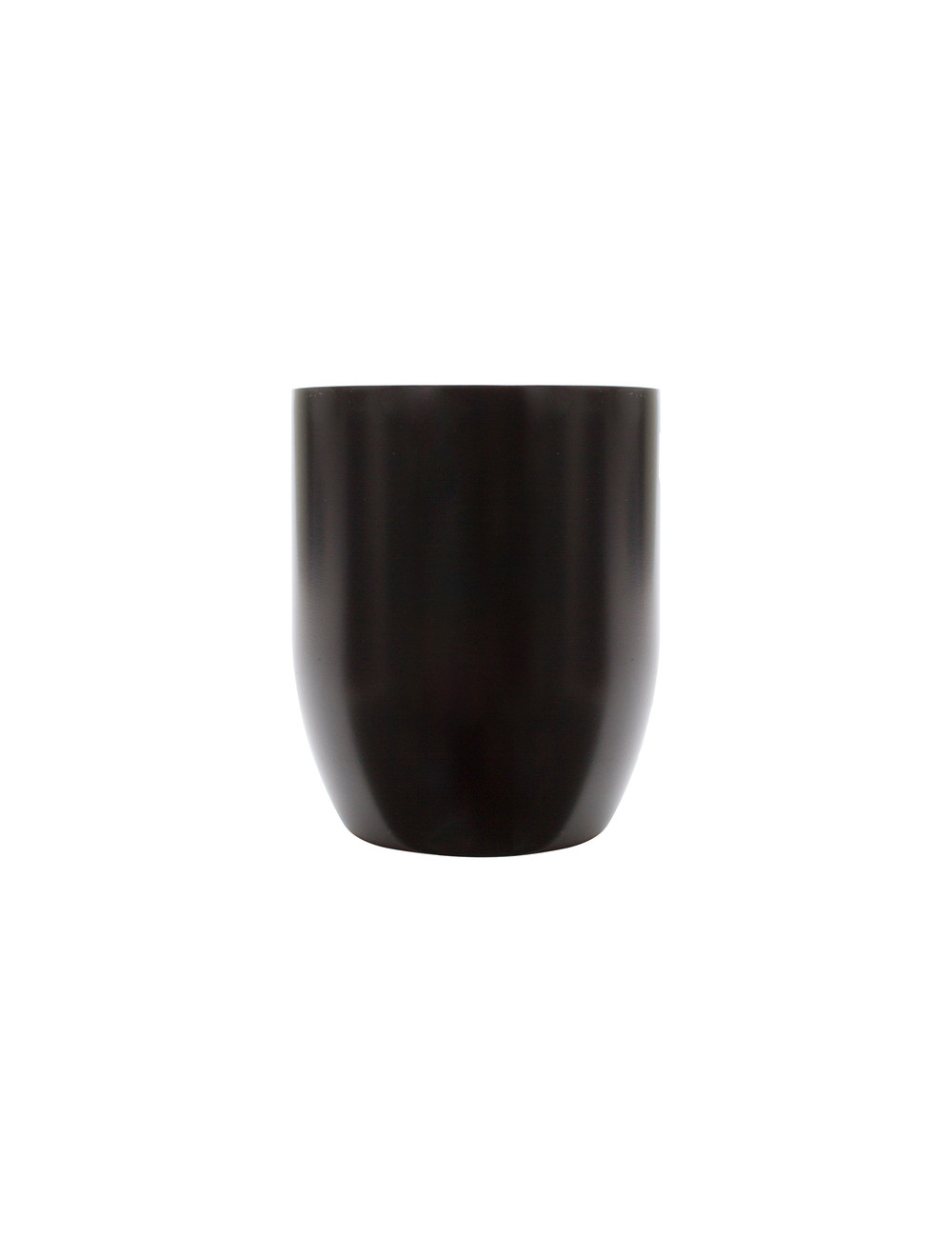 Kubek stalowy Night Goody 350 ml, czarny 