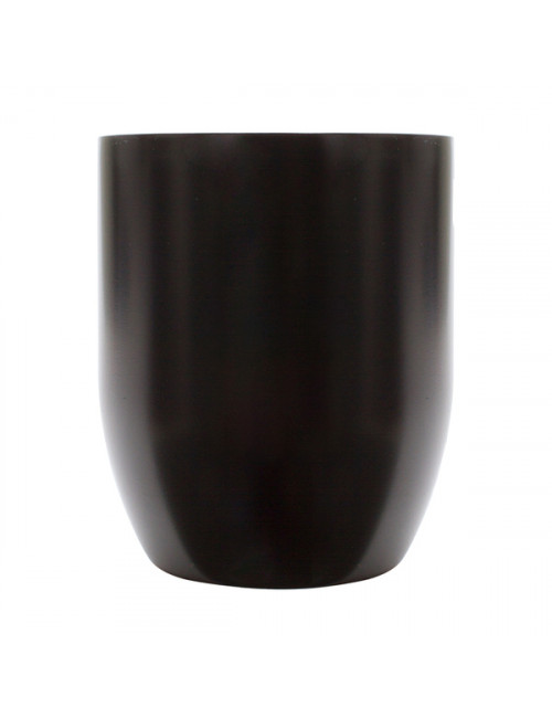 Kubek stalowy Night Goody 350 ml, czarny 