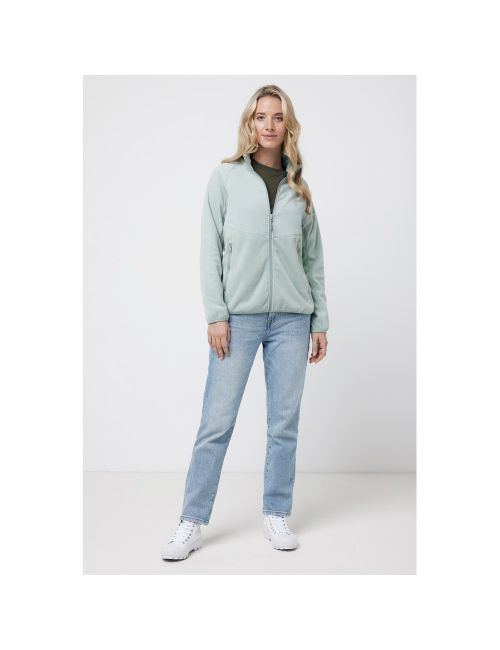 Kurtka z mikropolaru Iqoniq Talung, poliester z recyklingu